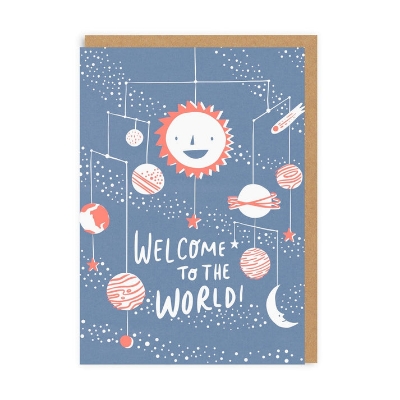 Picture of Welcome To The World Greeting Card (A6)