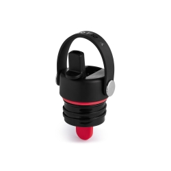 Picture of Flex Straw Cap Black Standard Mouth