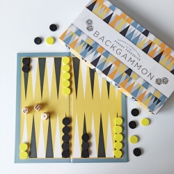 Picture of Pyramid Patterns Backgammon Set