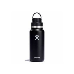 Picture of Vacuum Bottle 950ml with Chug Cap Black Wide Mouth