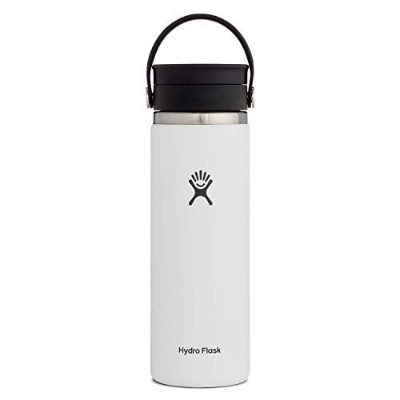 Picture of Hydro Flask Travel Coffee Flask with Flex Sip Lid 16 oz/470 ml in White