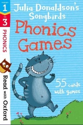 Picture of Read with Oxford: Stages 1-3: Julia Donaldson's Songbirds: Phonics Games Flashcards