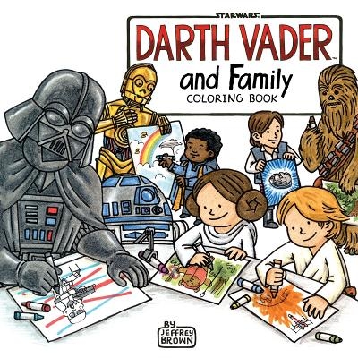 Picture of Darth Vader and Family Coloring Book