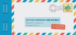 Picture of Letters to Open on Your Birthday: Write Now. Read Later. Treasure Forever.