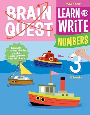 Picture of Brain Quest Learn to Write: Numbers