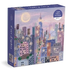 Picture of City Lights 1000 Pc Puzzle In a Square box