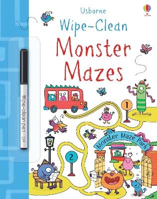 Picture of Wipe-Clean Monster Mazes