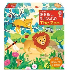 Picture of Usborne Book and 3 Jigsaws: The Zoo