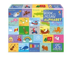 Picture of Book and Jigsaw Alphabet