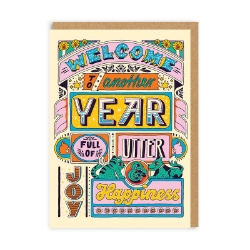 Picture of Another Year full of Happiness Greeting Card