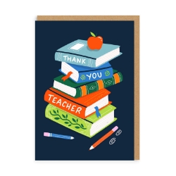 Picture of Thank You Teacher Books Card