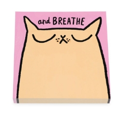 Picture of Breathe Cat Sticky Notes