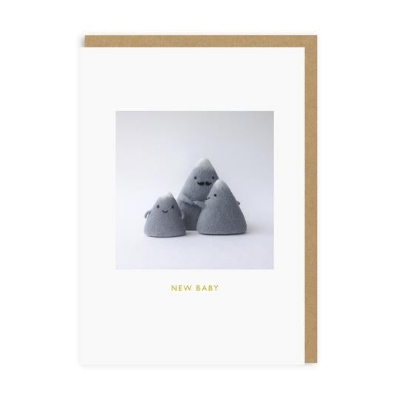 Picture of New Baby Mountains Greeting Card