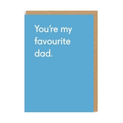 Picture of Favourite Dad Greeting Card