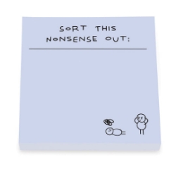 Picture of Nonsense Sticky Notes