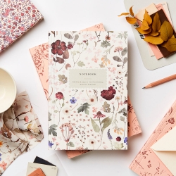 Picture of L&L Pressed Floral Notebook