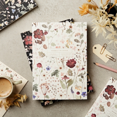 Picture of Weekly Planner Pressed Floral ­