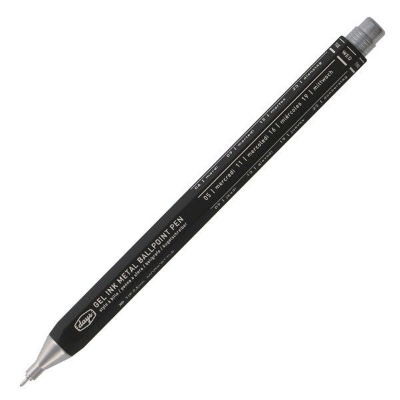 Picture of MARK'STYLE Gel Metal Ballpoint Pen Black