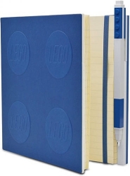 Picture of LEGO Notebook Deluxe with Pen BLUE