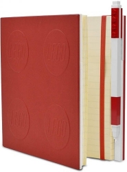 Picture of LEGO Notebook Deluxe with Pen RED