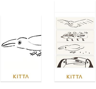 Picture of KITTA Masking Tape bird