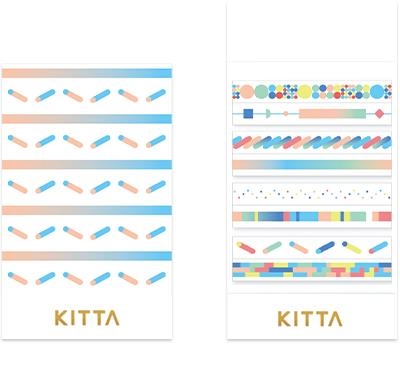 Picture of KITTA Masking Tape Slim Color Bar