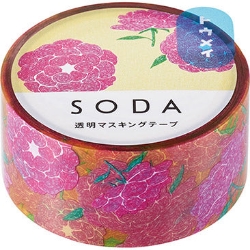 Picture of KING JIM SODA Tape 20mm Flower