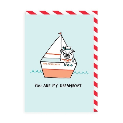 Picture of My Dream Boat Greeting Card