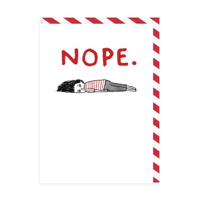 Picture of Nope (portrait) Greeting Card