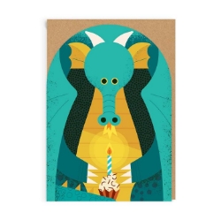 Picture of Birthday Dragon Greeting Card