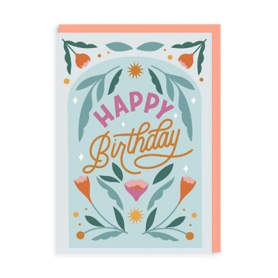 Picture of Birthday Floral Greeting Card