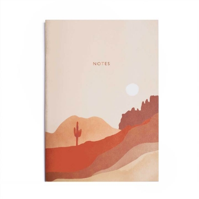 Picture of Desert Sunset A4ish Notebook