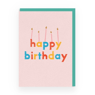 Picture of Birthday Candles Greeting Card