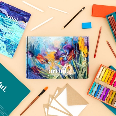 Picture of Artful: Art School in a Box - Soft Pastel Edition