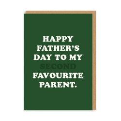 Picture of Happy Father's Day to my second favourite Parent Greeting Card