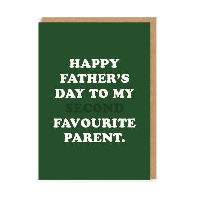 Picture of Happy Father's Day to my second favourite Parent Greeting Card