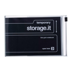 Picture of A6 Dotted Notebook Storage.It- Black