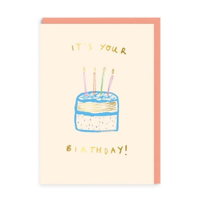 Picture of It's Your Birthday Cake Greeting Card