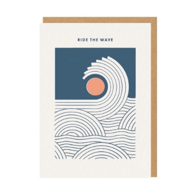 Picture of Ride That Wave Greeting Card