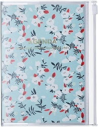 Picture of Flower Pattern Diary - Turquoise