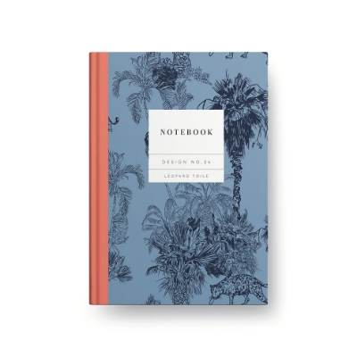 Picture of Leopard Toile Hardback Notebook