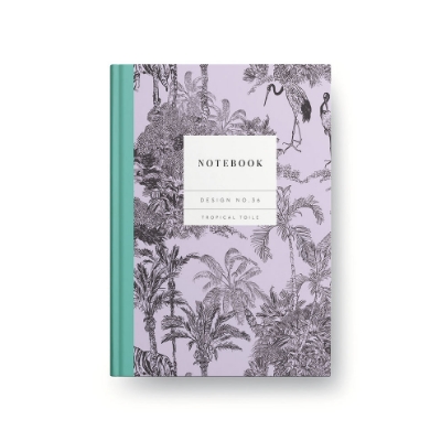 Picture of Tropical Toile Hardback Notebook