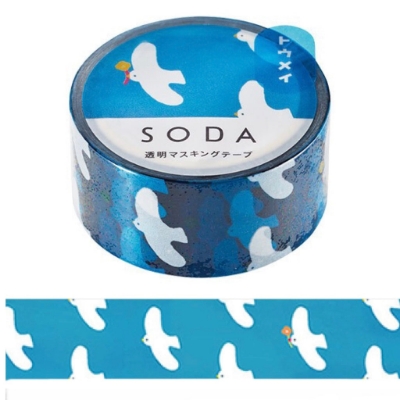 Picture of KING JIM Masking tape - SODATape Blue sky