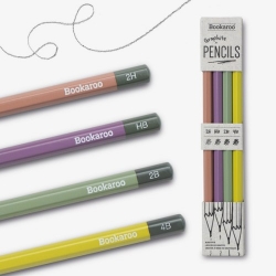 Picture of Bookaroo Graphite Pencils - Pastels