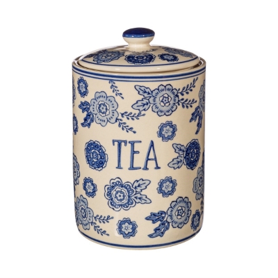 Picture of Blue Willow Tea Storage Jar