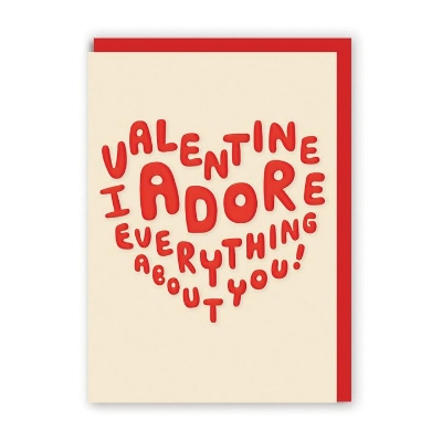 Picture of I Adore Everything About You Greeting Card