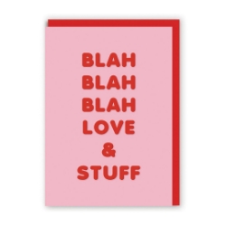 Picture of Love and Stuff Greeting Card