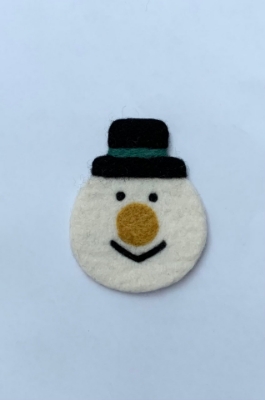 Picture of Felt Ornament Snowman