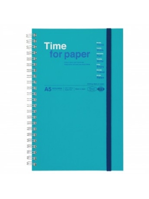 Picture of Time for paper Notebook Turquoise - A5