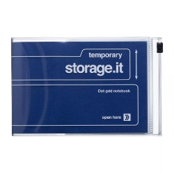 Picture of A6 Dotted Notebook Storage.It- Navy